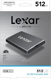 Ổ cứng Lexar SL100 512 GB Portable SSD