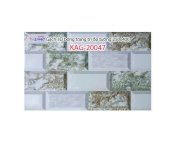 Gạch 3D bóng trang trí ốp tường 250x400 Kiến An Gia KAG-20047