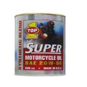 Dầu nhớt Top One Super Motorcycle Oil 20W50 0.8L