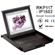 KVM Switch Austin RKP119-IP1602 1U 19" LCD