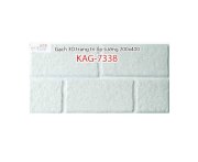 Gạch 3D KTS trang trí ốp tường 200x400 Kiến An Gia KAG-7338