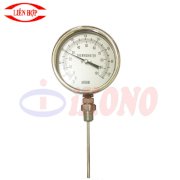 Đồng hồ đo nhiệt độ inox 316 4" 100A Wise 100oC
