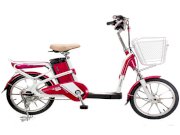 Xe đạp điện Aima ED318 (Hồng)