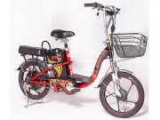 Xe đạp điện Draca SS18 (Đỏ - đen)