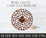 Đồng hồ treo tường phong cách Châu Âu-A30