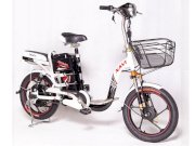 Xe đạp điện Draca Navi F4 18inh (Đen - trắng)