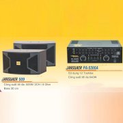 Dàn karaoke Amplifier Jarguaer PA 5300A + loa Jarguaer 509
