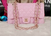 Túi xách Chanel hàng hiệu 1112 màu hồng