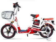 Xe đạp điện Sufat SF3 (Đỏ trắng)