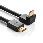 Cáp HDMI Ugreen HD103 10M đầu đúc vuông bẻ xuống (10177)