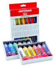 Hộp màu acrylic Amsterdam Standard series set 12x20ml