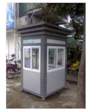 Bốt gác bảo vệ mái vuông giật cấp Hà Thànhh Eco CB-04 150 x 200 x 230 (cm)