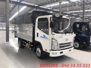 Xe tải Daehan Tera 240 tải trọng 2400kg - thùng bạt inox - động cơ ISUZU