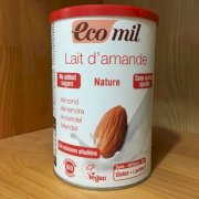 Sữa bột hạnh nhân hữu cơ không đường Ecomil 400g