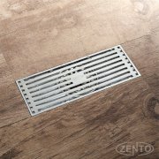 Phễu thu nước thoát sàn chống mùi hôi Zento ZT547-Silver (83X200mm)