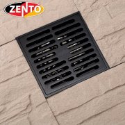 Phễu thu nước thoát sàn chống mùi Black Zento ZT522