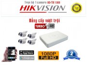 Bộ camera Hikvision HD -TVI 1080P