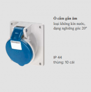 Ổ cắm công nghiệp Mennekes gắn âm loại không kín nước 3P-32A-5 chân-400V-1500