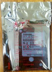 Hdd laptop Toshiba 500gb/5400