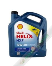 Nhớt ô tô Shell Helix HX7 Diesel 10W30 6L SP00463