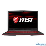 Laptop gaming MSI GL63 8RD-435VN Core i7-8750H/Win10 (15.6 inch) (Black)