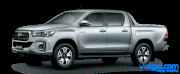 Ô tô Toyota Hilux 2.4E 4×2 AT 2019 (Bạc)