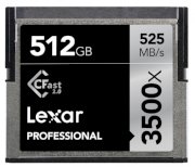 Thẻ nhớ CFast Lexar 3500X 525MB/s 512GB