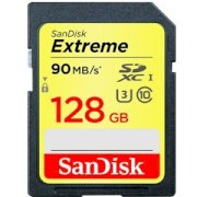 Thẻ nhớ Sandisk SDXC Extreme 128GB 90MB/s (Class 10) U3 4K