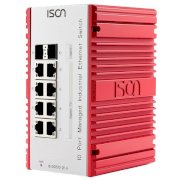 Switch công nghiệp 10 cổng Gigabit DIN-Rail Managed Layer 2/4 IS-DG510-A Series