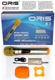 Micro không dây đa năng UHF Wireless ORIS K3
