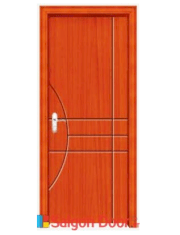 Cửa gỗ Hàn Quốc Saigondoor PVC 1055