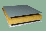 Panel rock wool vách ngoài gỗ Việt Pro 100mm