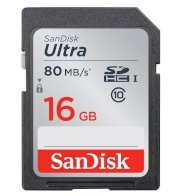 Thẻ nhớ SanDisk SDHC Ultra 16GB Class 10 80mb/s