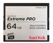 Thẻ nhớ CFast 2.0 SanDisk Extreme PRO 3500X 64GB 525/430 Mb/s