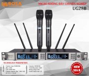 Micro karaoke 4 sóng Bosa UG28B