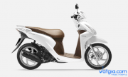 Xe máy Honda Vision 110cc phiên bản thường 2018 (Trắng nâu đen)
