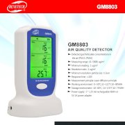 Máy đo chất lượng không khí Benetech GM8803