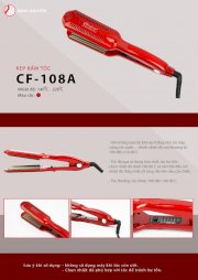 Kẹp bấm tóc đỏ CF-108A