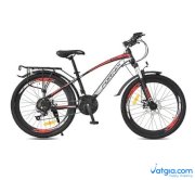 Xe đạp địa hình thể thao Fornix FT24 - Đen đỏ