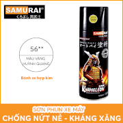 Sơn Samurai màu vàng huỳnh quang 56** dành cho mâm xe máy