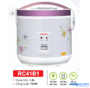 Nồi cơm điện Sato RC41B1 1.8 Lít