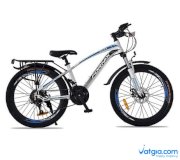 Xe đạp địa hình thể thao Fornix FT24 - Trắng xanh dương