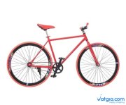 Xe đạp Fixed Gear Single Sportslink - Đen đỏ