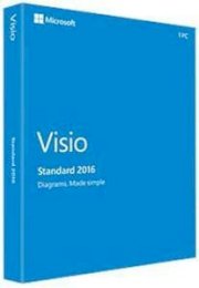 Phần mềm Microsoft Visio Professional 2016 (D87-07114)