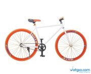 Xe đạp Fixed Gear Single Sportslink - Trắng cam