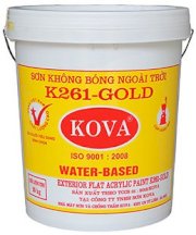 Sơn nước ngoài trời - trắng KOVA K261 25kg (2018)