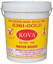 Sơn nước ngoài trời trắng KOVA K261 5kg (2018)