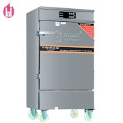 Tủ nấu cơm gas - điện có bảng điều khiển cảm ứng 8 khay Hào Hương TC8K-GĐB