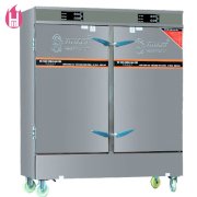 Tủ nấu cơm gas - điện có bảng điều khiển cảm ứng 24 khay Hào Hương TC24K-GĐB