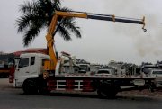 Xe cứu hộ giao thông Dongfeng EQ1168KJ gắn cẩu 5 tấn